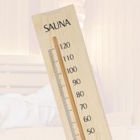 Saunathermometer Holz 120 Grad
