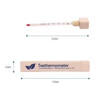 Teethermometer im Holzetui