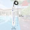 Poolthermometer sinkend Farbe weiß