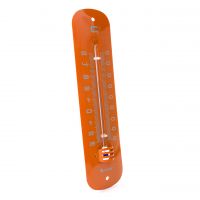 19cm Gartenthermometer Retro Orange