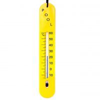 Poolthermometer gelb sinkend