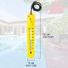 Poolthermometer gelb sinkend